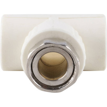 Тройник Kalde комбинированный с накидной гайкой 20х3/4 (3222-tut-200c00)-1
