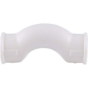 Kalde D=20 Обводное колено для полипропиленовых труб под сварку (белое)-3