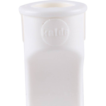 Kalde D=20 Обводное колено для полипропиленовых труб под сварку (белое)-5