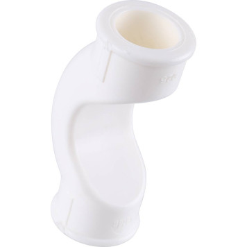 Kalde D=25 Обводное колено для ПП труб под сварку, белое-2