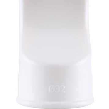 Обводное колено Kalde d=32 для сварки полипропиленовых труб (белое)-4