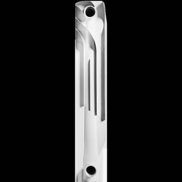 Радиатор алюминиевый ROMMER Plus 500 4 секций боковое подключение (RAL9016) RAL-3210-050004 (RAL-3210-050004)-2