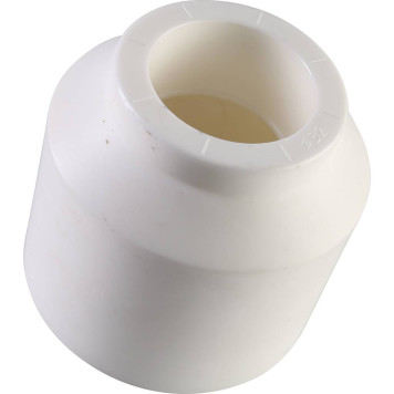 Переходная муфта Политэк 63х32 для сварки полипропиленовых труб (белая)-2