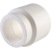 Муфта переходная внутр./наруж. Политэк 63х40 для полипропиленовых труб под сварку (цвет белый) (9200006340)