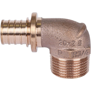 REHAU RAUTITAN Угольник-переходник 20-R 3/4 RX+ для труб из сшитого полиэтилена-4