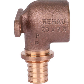 REHAU RAUTITAN Фитинг Угольник 20-Rp 3/4 RX+ для труб из сшитого полиэтилена (аксиальный) с внутренней резьбой настенный-5