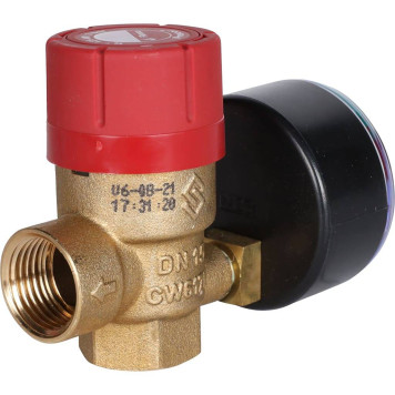 Предохранительный клапан с манометром Flamco Prescomano 1/2 x 1/2 - 3bar (27683)-2