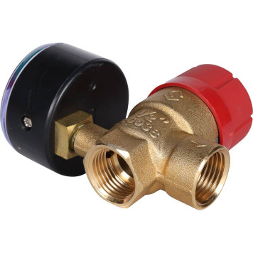 Предохранительный клапан с манометром Flamco Prescomano 1/2 x 1/2 - 3bar (27683)-5