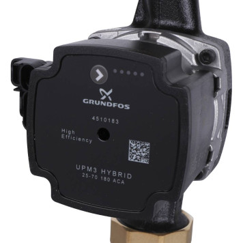 Группа насосная Meibes поколения 8 с насосом Grundfos UPM3 Hybrid 25-70 и трехходовым смесителем 1 дюйм.-7