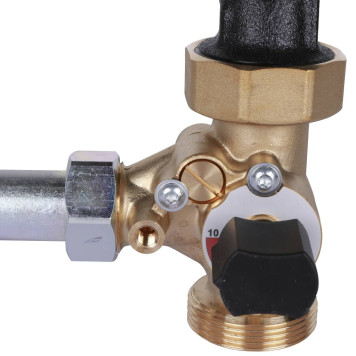 Группа насосная Meibes поколения 8 с насосом Grundfos UPM3 Hybrid 25-70 и трехходовым смесителем 1 дюйм.-8