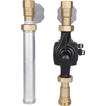 Группа насосная Meibes поколения 8 с насосом Grundfos UPM3 Hybrid 25-70 для прямого контура (1 дюйм) из Великобритании-2