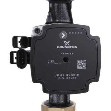 Группа насосная Meibes поколения 8 с насосом Grundfos UPM3 Hybrid 25-70 для прямого контура (1 дюйм) из Великобритании-7
