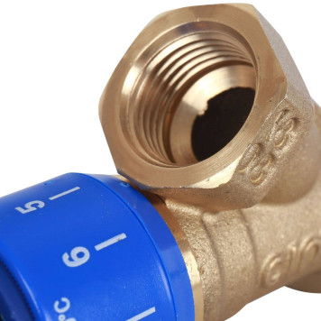 Балансировочный клапан Cimberio 727ОТ 1/2, латунь, Kvs=3,91, PN20, BB, без ниппелей.-5