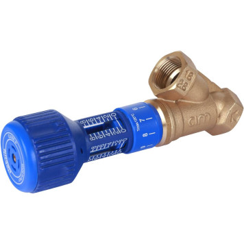 Клапан балансировочный ручной Cimberio 727ОТ 3/4, латунь, Kvs=7,28, PN20, BB без ниппелей.-2