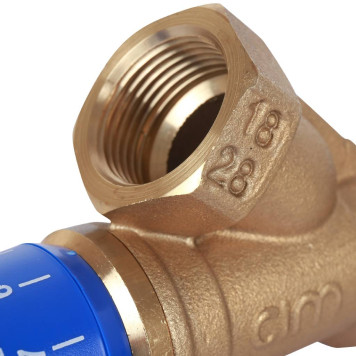 Клапан балансировочный ручной Cimberio 727ОТ 3/4, латунь, Kvs=7,28, PN20, BB без ниппелей.-5