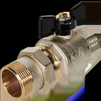 Шаровой кран BUGATTI Oregon с полусгоном внутренняя-наружная резьба 1 1/4&