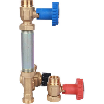 Насосная группа STOUT SDG-0002 с термостатическим смесительным клапаном 3/4 без насоса-3