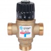 STOUT Термостатический смесительный клапан для систем отопления и ГВС 3/4 НР 20-43°С KV 1,6 SVM-0120-164320.