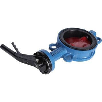 Дисковый поворотный затвор Tecfly с ручкой манжета Tecofi EPDM PN16-4