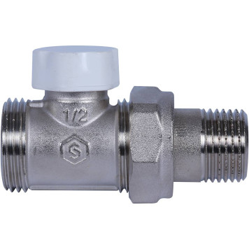 Клапан запорно-балансировочный прямой STOUT SVL 1/2 х 3/4 ЕК (SVL-1196-000015)-2