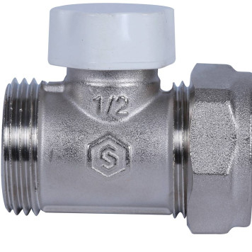Клапан запорно-балансировочный прямой STOUT SVL 1/2 х 3/4 ЕК (SVL-1196-000015)-5