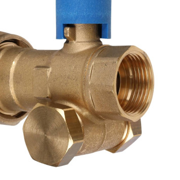 Насосная группа STOUT SDG-0003 с 3-х ходовым приводным смесителем 1& и насосом Grundfos UPM3 Hybrid 25-70-9