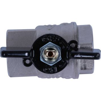 Кран шаровой BUGATTI New Jersey, ручка-бабочка, внутренняя резьба 3/4&-5