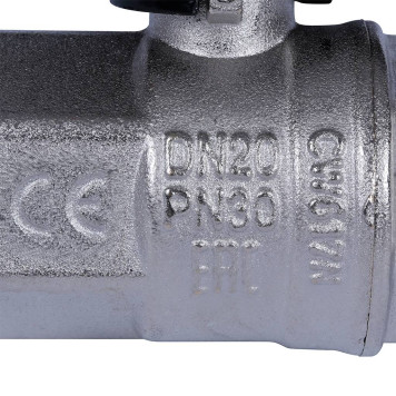 Кран шаровой BUGATTI New Jersey, ручка-бабочка, внутренняя резьба 3/4&-7