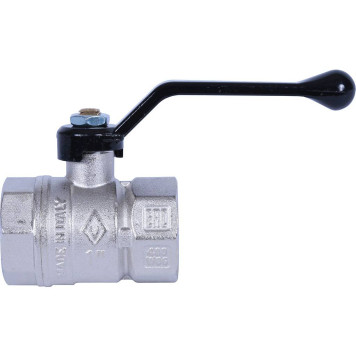 Шаровой кран BUGATTI Arizona, 1& внутренняя резьба, с ручкой-рычагом из алюминия-2