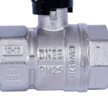 Шаровой кран BUGATTI Arizona, 1& внутренняя резьба, с ручкой-рычагом из алюминия-6