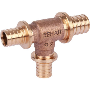 Тройник REHAU RAUTITAN PLATINUM 20-16-16 Rx для труб из сшитого полиэтилена с уменьшенными проходами-2