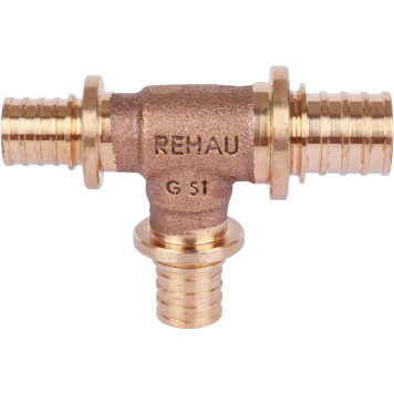 Тройник REHAU RAUTITAN PLATINUM 20-16-16 Rx для труб из сшитого полиэтилена с уменьшенными проходами-3