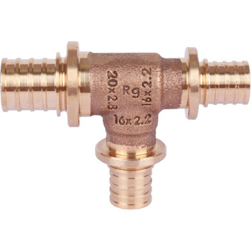 Тройник REHAU RAUTITAN PLATINUM 20-16-16 Rx для труб из сшитого полиэтилена с уменьшенными проходами-5