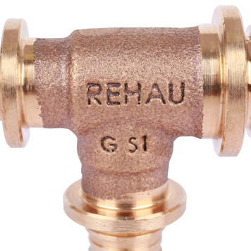 Тройник REHAU RAUTITAN PLATINUM 20-16-16 Rx для труб из сшитого полиэтилена с уменьшенными проходами-7