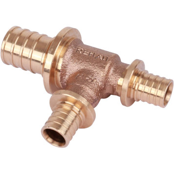 Тройник REHAU RAUTITAN PLATINUM 25-16-16 Rx для труб из сшитого полиэтилена с уменьшенными проходами