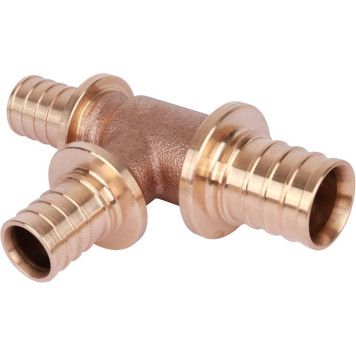 Тройник REHAU RAUTITAN PLATINUM 32-25-25Rx для труб из сшитого полиэтилена с уменьшенным боковым и торцевым проходами (аксиальный)