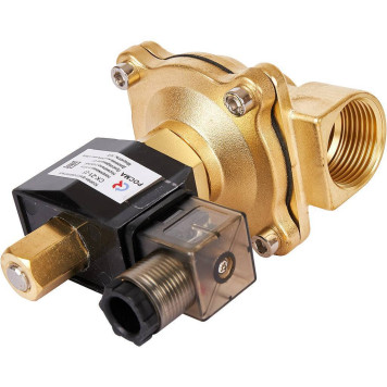 Клапан электромагнитный (соленоидный) двухходовой РОСМА СК-21-25 нормально открытый НО, АС 220В, G1, Ду25 (00000012958)-6