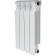 Радиатор биметаллический STOUT VEGA 500 4 секций боковое подключение (белый RAL 9016) SRB-1310-050004 (SRB-1310-050004)