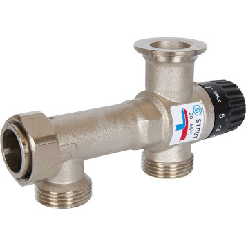 Насосно-смесительный узел STOUT SDG-0120с термостатическим клапаном 20-55°C, без насоса (SDG-0120-005010)-4