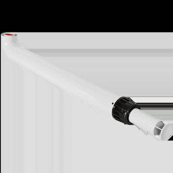 Комплект дымохода ROMMER АНТИЛЕД 60/100 - 1220мм (Baxi (кроме ECO Nova/Classic), Viessmann, Kiturami, Mizudo, Beretta, Oasis, Wolf, Tiberis, DeDietrich ) хомут в комплекте RCA-6010-211220 (RCA-6010-211220)