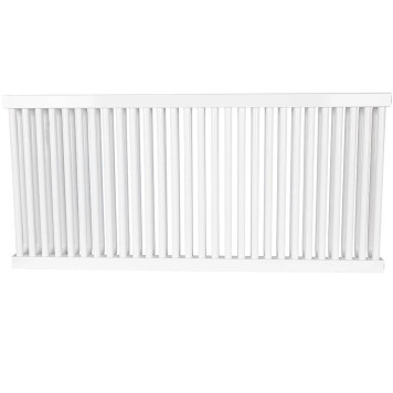 2-х трубчатый стальной радиатор ROMMER RST 2050/28 секций боковое подключение RAL9016 RST-205028-010 (RST-205028-010)-2