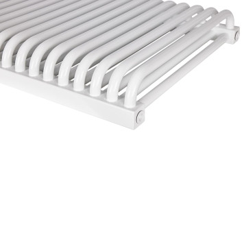 2-х трубчатый стальной радиатор ROMMER RST 2050/28 секций боковое подключение RAL9016 RST-205028-010 (RST-205028-010)-3