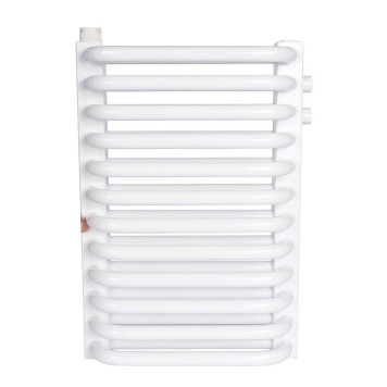 2-х трубчатый радиатор стальной ROMMER RST 2030/12 секций нижнее правое подключение RAL9016 RST-203012-020 (RST-203012-020)