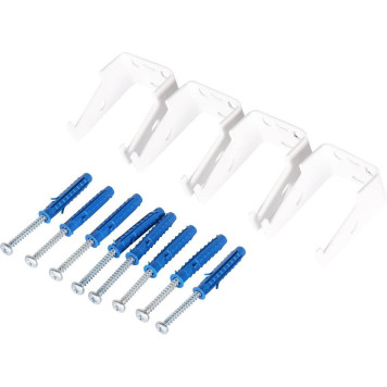 2-х трубчатый радиатор стальной ROMMER RST 2030/14 секций нижнее правое подключение RAL9016 RST-203014-020 (RST-203014-020)-9