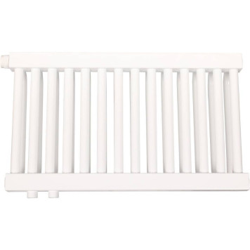 2-х трубчатый радиатор стальной ROMMER RST 2030/14 секций нижнее правое подключение RAL9016 RST-203014-020 (RST-203014-020)-1