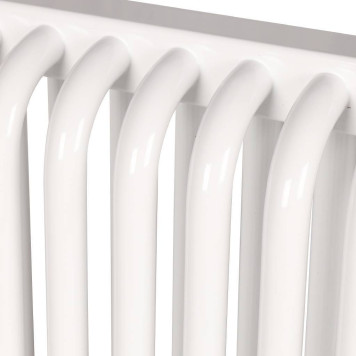 2-х трубчатый радиатор стальной ROMMER RST 2030/14 секций нижнее правое подключение RAL9016 RST-203014-020 (RST-203014-020)-4