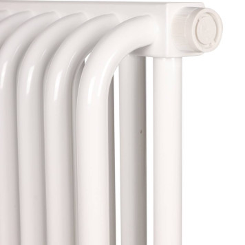 2-х трубчатый радиатор стальной ROMMER RST 2030/14 секций нижнее правое подключение RAL9016 RST-203014-020 (RST-203014-020)-5