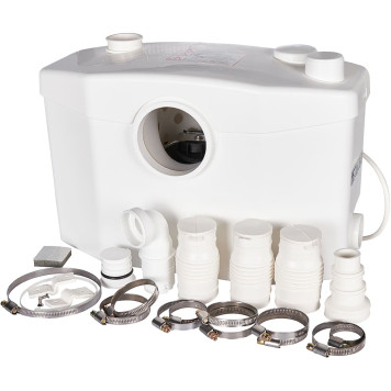 Малошумный канализационный насос SFA SANIPRO XR с измельчителем, 4 подкл, Tmax-50°C (P30)-5