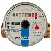 Счетчик холодной воды ITELMA (Ду=15мм, L=80мм, Qном=1,5 м3/ч) WFK20.D080-0-R-L-0-IP54 (WFK20.D080-0-R-L-0-IP54)