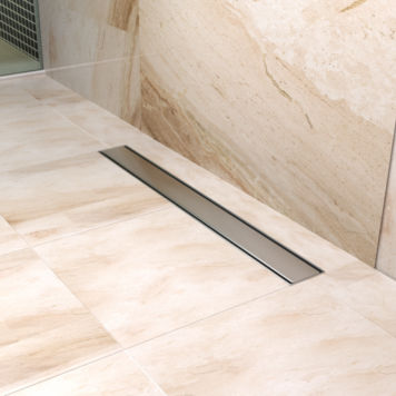 13702511 BETTOSERB Душевой лоток Betto Line 750 Хром матовый/полая под плитку, рамка хром (13702511)